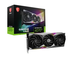 GeForce RTX 4070 Ti GAMING TRIO 12G